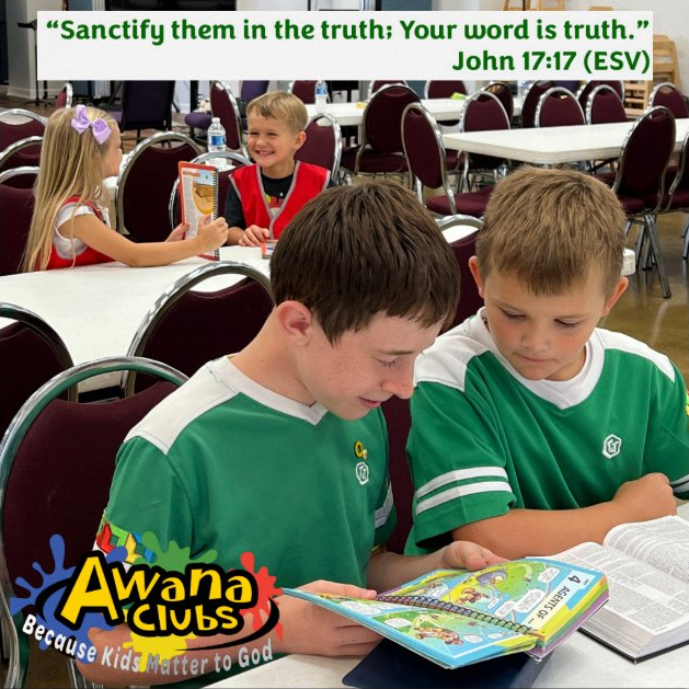 Awana Clubs - Because kids matter to God - *Awana and the Awana logo are Registered Trademarks of Awana Clubs International. Used by permission.